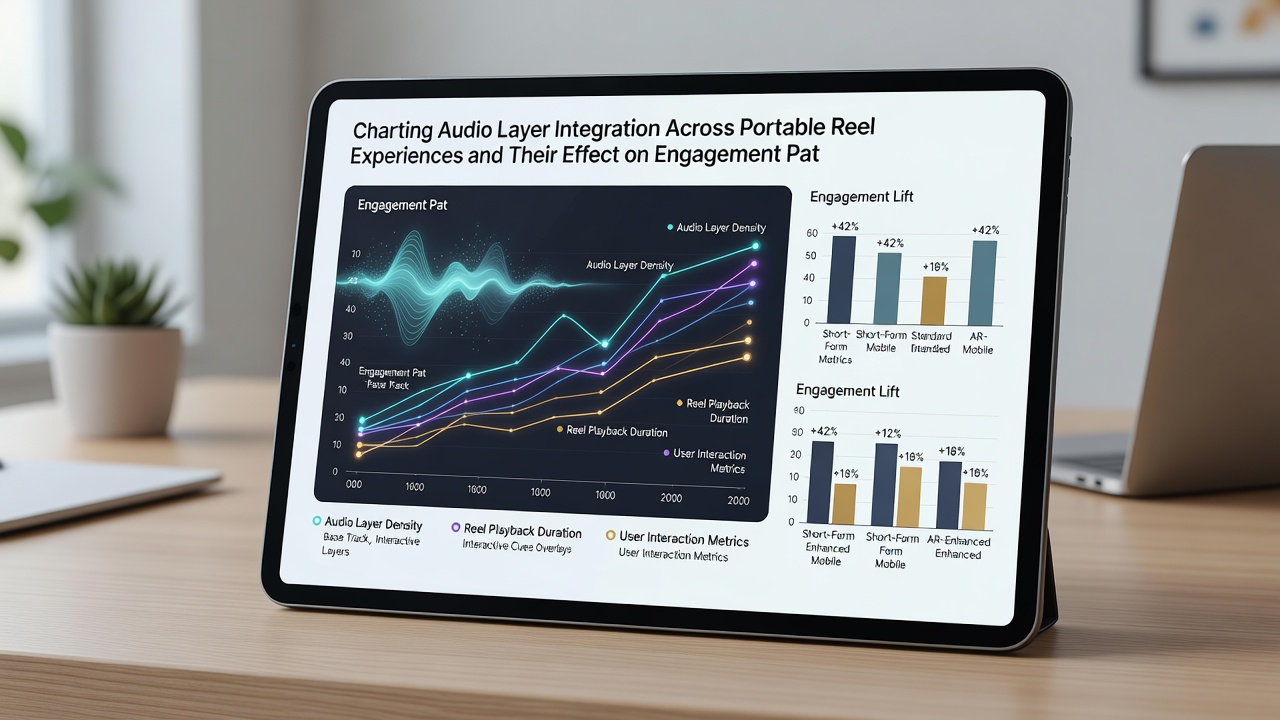 Darstellung von Engagement-Patterns bei Audio-Integration in tragbaren Walzenspielen