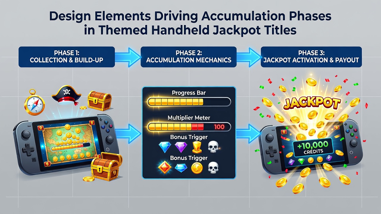 Mechanische Fortschrittsanzeigen in progressiven mobilen Slots