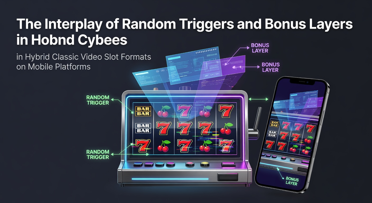 Darstellung hybrider Video-Slots mit Zufallstriggern und mobilen Bonus-Layern auf Smartphone-Displays